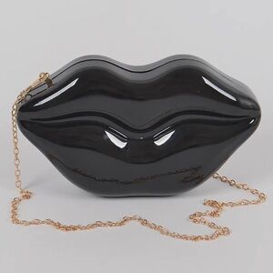 Lip-Shaped Women’s Clutch